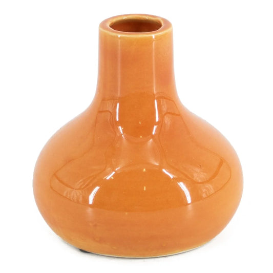 Steingutvase Mandarine