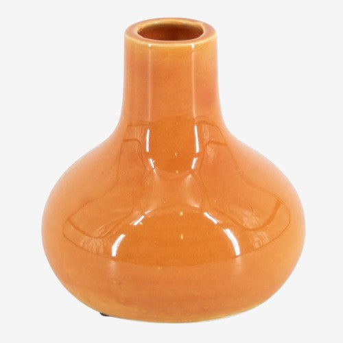 Steingutvase Mandarine
