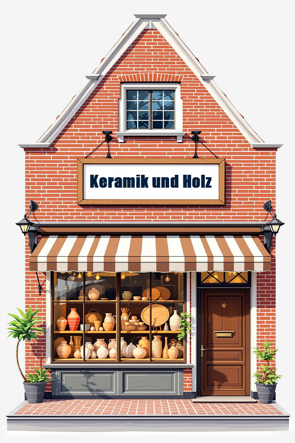 Keramik und Holz